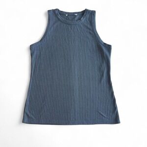 Michael Kors Ribbed Tank Top – Dusty Blue – Size Approx XS-S‎ (Tags Removed)